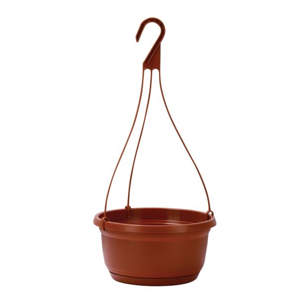 ZUNANJA OBEŠANKA PVC 25 CM TERACOTA