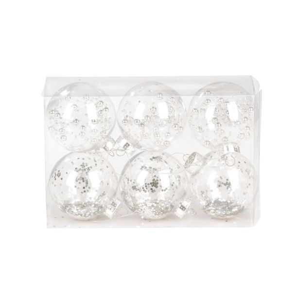 PVC BUNKA GLOSSTYLE 80 MM 6 KOS TRANSPARENT SREBRNE