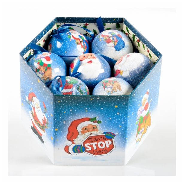 PVC BUNKA GLOSSTYLE BUNKE V ŠKATLI 14 KOSOV 5 CM 7 POSUTIH, 7 GLADKIH