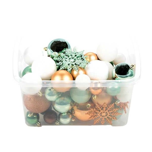 PVC BUNKA GLOSSTYLE SET 68 Z ROČKO MODRA-BELA ZELENA BARVA, PVC ŠKATLI