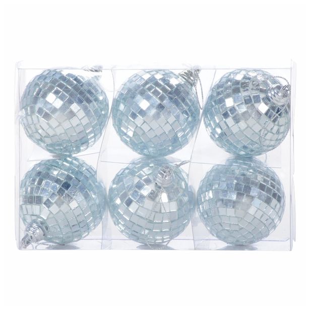 PVC BUNKA GLOSSTYLE SET 6/1 60 MM SREBRNE DISCO