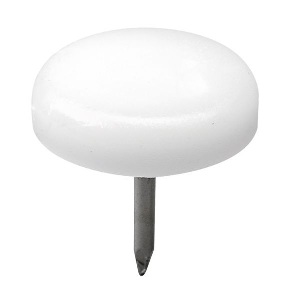 DRSNIK Z ŽEBLJIČKOM HETTICH DIY FI 20X20 MM, BELA, V ZAVOJU JE 8 KOS