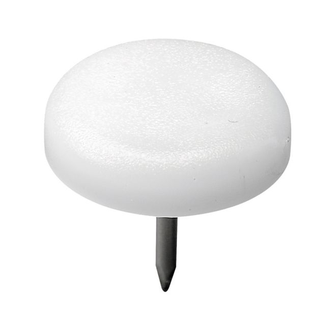 DRSNIK Z ŽEBLJIČKOM HETTICH DIY FI 22X20 MM, BELA, V ZAVOJU JE 8 KOS