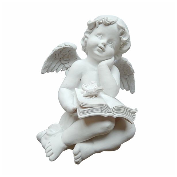 FIGURA, OKRASNA ANGEL 13.5 CM