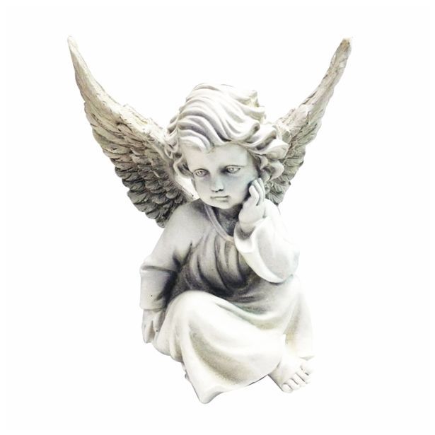 FIGURA, OKRASNA ANGEL 16 CM