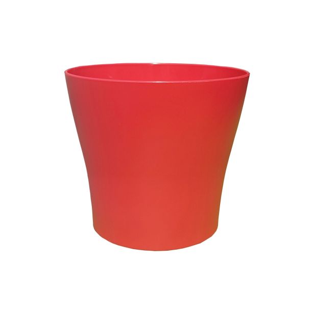 PE NOTRANJI LONEC PLANA LIEGI 14X12.5 CM RDEČ