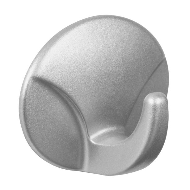 PVC OBEŠALNA KLJUKA WALTECO SAMOLEPILNA PVC KROMIRANA MAT