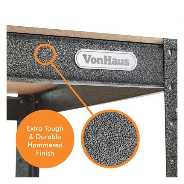 PVC REGAL VONHAUS 90X120X60 CM 2P/100KG HAMMERITE