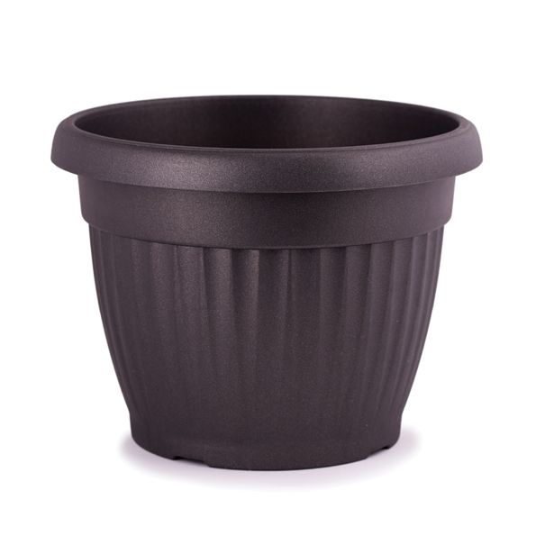 PVC ZUNANJI LONEC BLUMAX MEDITERAN 30CM 7.0L ANTRACIT