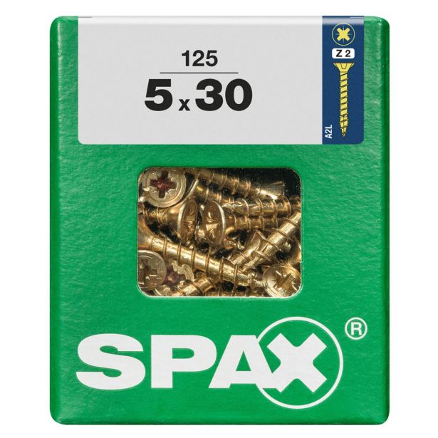 UNIVERZALNI VIJAK SPAX PZ 5X30 YELLOX A2G V ZAVITKU 125KOS