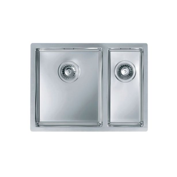 NERJAVNO POMIVALNO KORITO ALVEUS QUADRIX 120, 595X450 MM LEVI