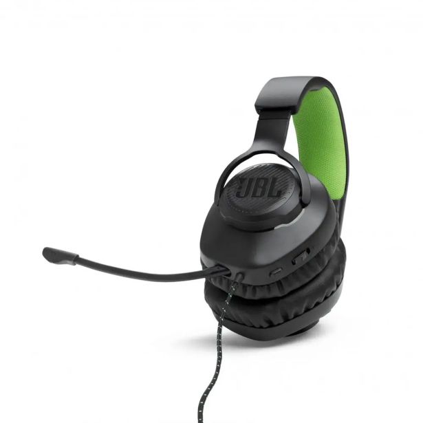 RAČUNALNIŠKE SLUŠALKE JBL QUANTUM 100 GAMING ČRNO/ZELENE