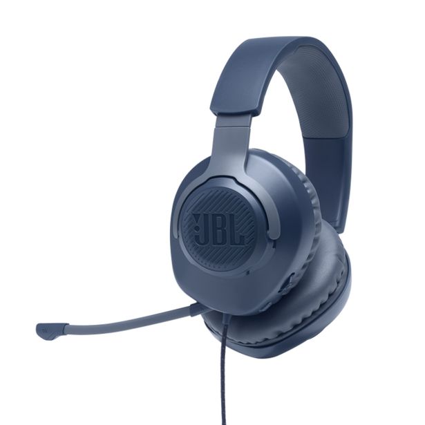 RAČUNALNIŠKE SLUŠALKE JBL QUANTUM 100 GAMING MODRE