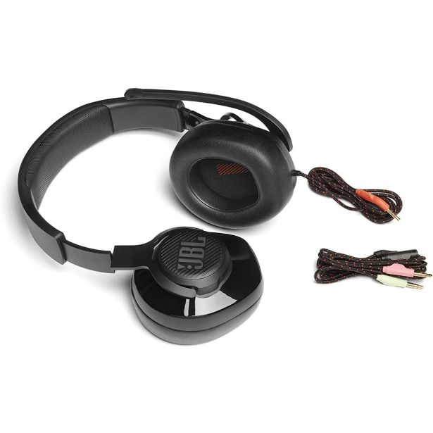 RAČUNALNIŠKE SLUŠALKE JBL QUANTUM 200 GAMING ČRNE