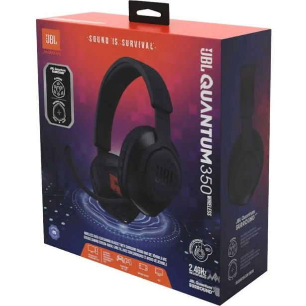 RAČUNALNIŠKE SLUŠALKE JBL QUANTUM 350 ČRNE