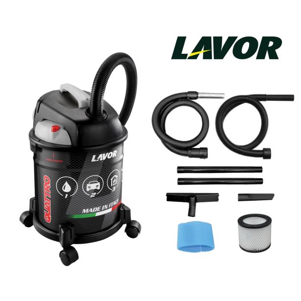 MULTIFUNKCIJSKI SESALEC ZA SUHO IN MOKRO SESANJE, SESANJE PEPELA TER IZPIHOVALEC.