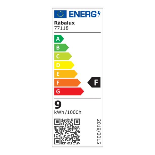 RABALUX BATIDA ZUNANJA LED STENSKA SVETILKA 9W IP54 BELA