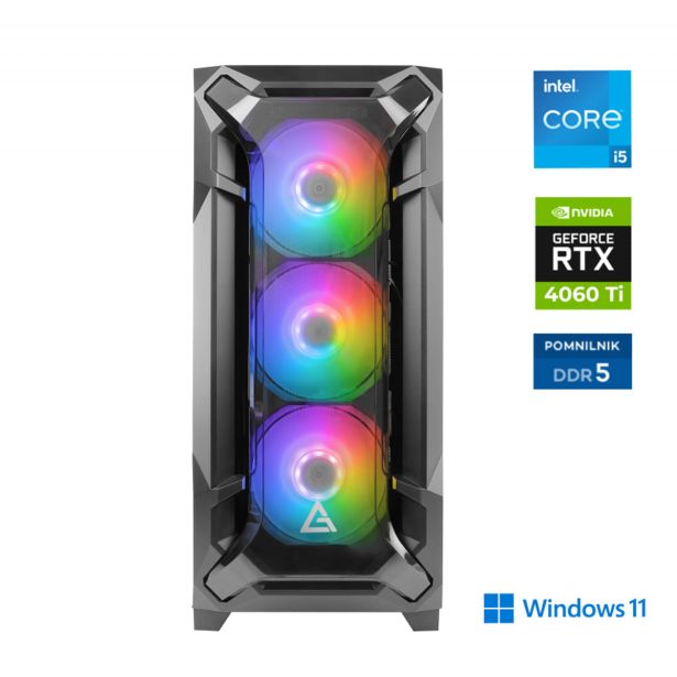 RAČUNALNIK ANNI GAMER ADVANCED I5-14600KF / RTX 4060 TI / 16 GB / 1 TB / W11H