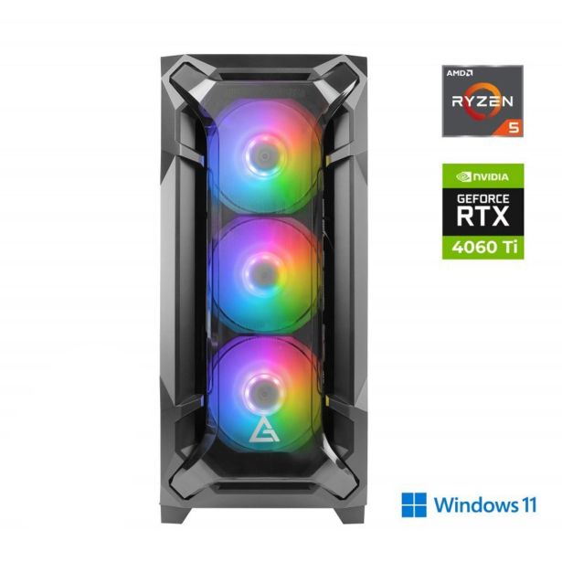 RAČUNALNIK ANNI GAMER ADVANCED R5 5600X / RTX 4060 TI / 16 GB / 1 TB / W11H