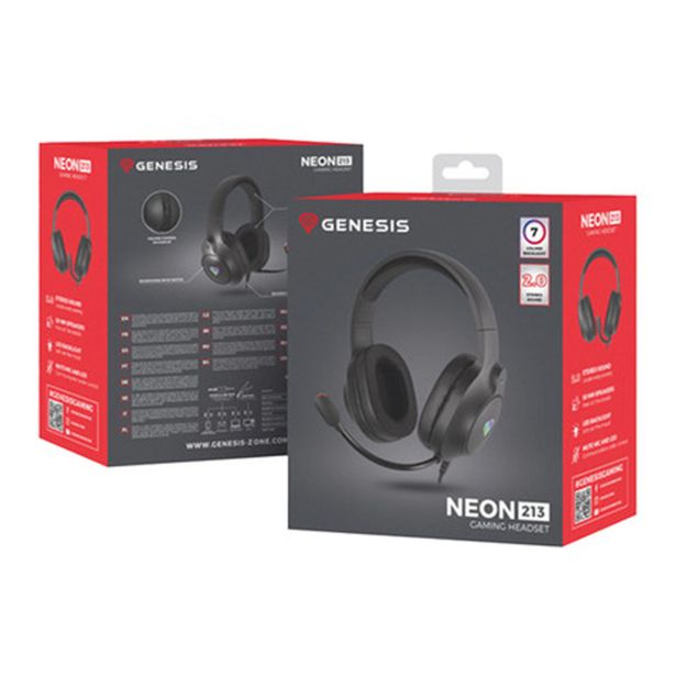 RAČUNALNIŠKA SLUŠALKA GENESIS NEON 213 GAMING
