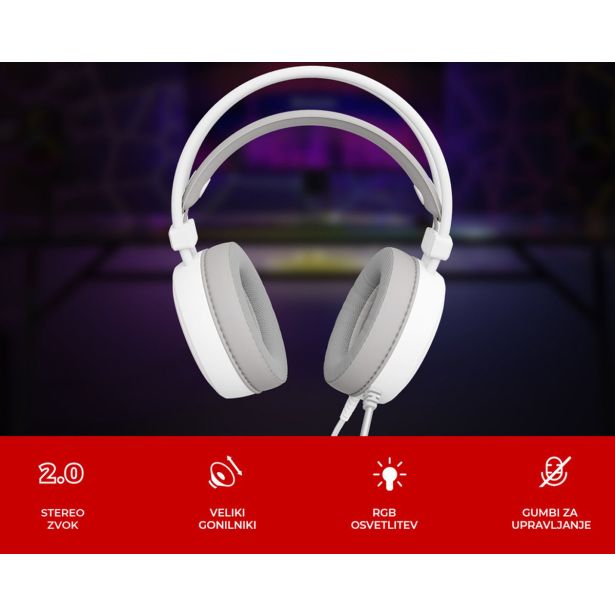 RAČUNALNIŠKA SLUŠALKA GENESIS NEON 613 G2 2.0 GAMING - PISARNIŠKE