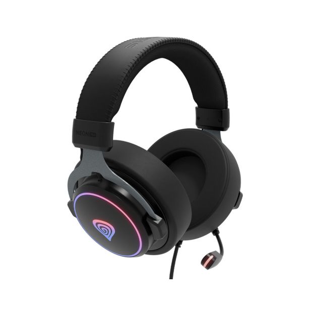 RAČUNALNIŠKA SLUŠALKA GENESIS NEON 764 7.1 VIRTUAL ZVOK GAMING - PISARNIŠKE