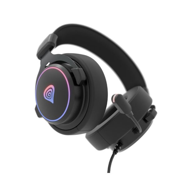 RAČUNALNIŠKA SLUŠALKA GENESIS NEON 764 7.1 VIRTUAL ZVOK GAMING - PISARNIŠKE