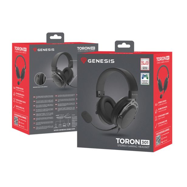 RAČUNALNIŠKA SLUŠALKA GENESIS TORON 301 2.0 GAMING - PISARNIŠKE
