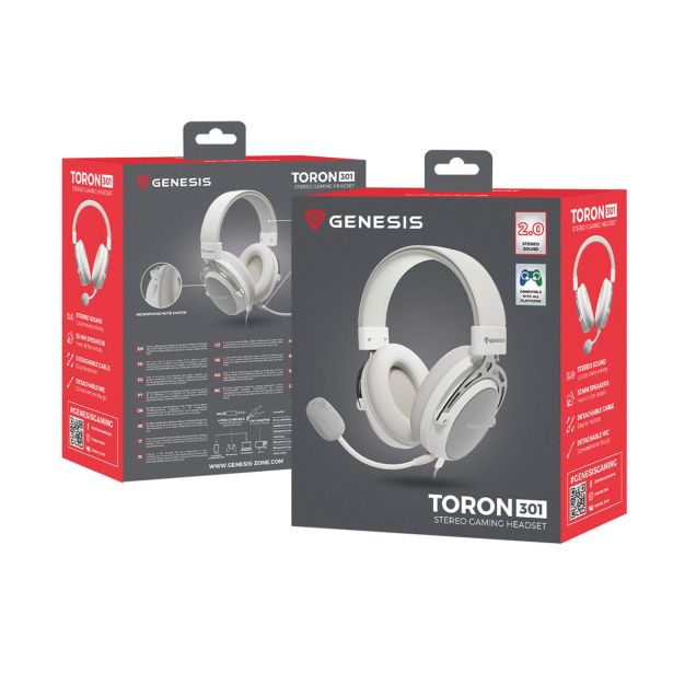 RAČUNALNIŠKA SLUŠALKA GENESIS TORON 301 2.0 GAMING - PISARNIŠKE