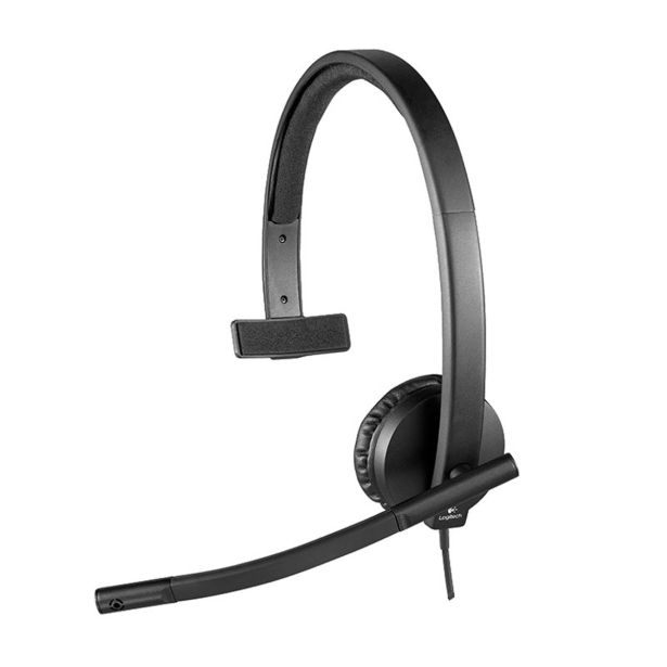 RAČUNALNIŠKA SLUŠALKA LOGITECH MONO ŽIČNA Z MIC. DESKTOP H570E