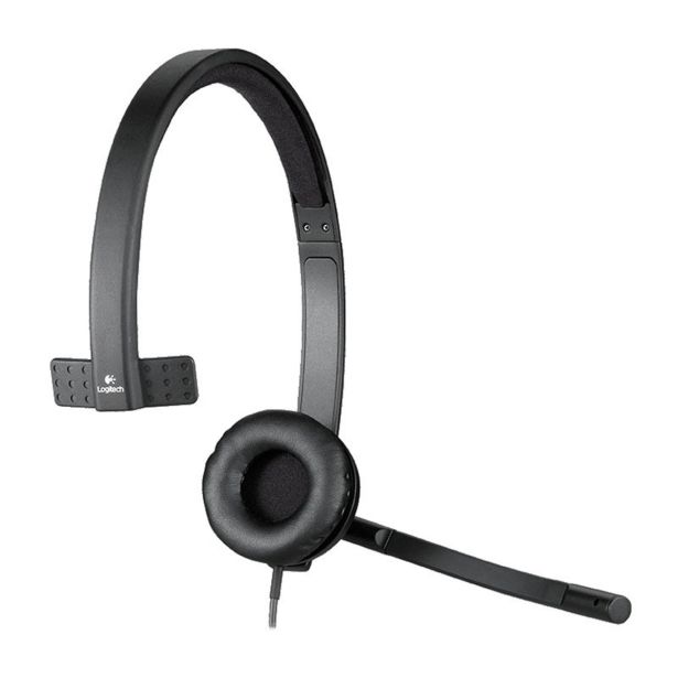 RAČUNALNIŠKA SLUŠALKA LOGITECH MONO ŽIČNA Z MIC. DESKTOP H570E