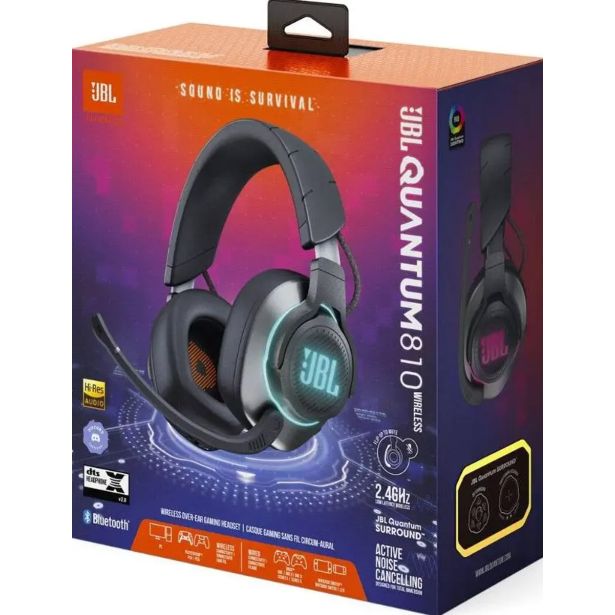 RAČUNALNIŠKE SLUŠALKE JBL QUANTUM 810 GAMING ČRNE