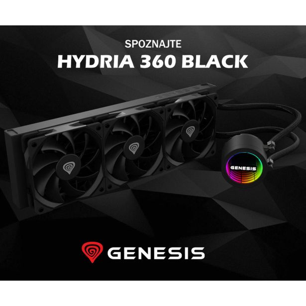 RAČUNALNIŠKI DODATEK GENESIS HYDRIA 360 VODNO HLAJENJE