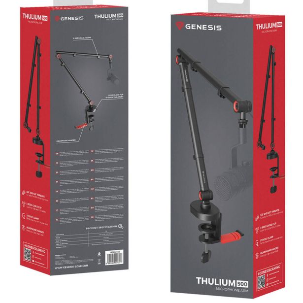 RAČUNALNIŠKI DODATEK GENESIS THULIUM 500 STOJALO /ROKA ZA MIKROFON