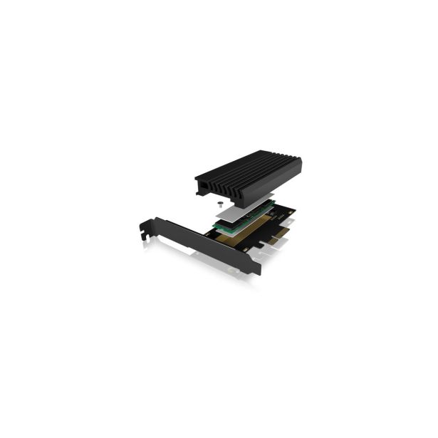 RAČUNALNIŠKI DODATEK ICY BOX DOCK M2 NVME-PCLE ZA 4 KARTICE