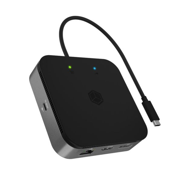 RAČUNALNIŠKI DODATEK ICY BOX USB 4.0 DOCK ZA 2 MONITORJA