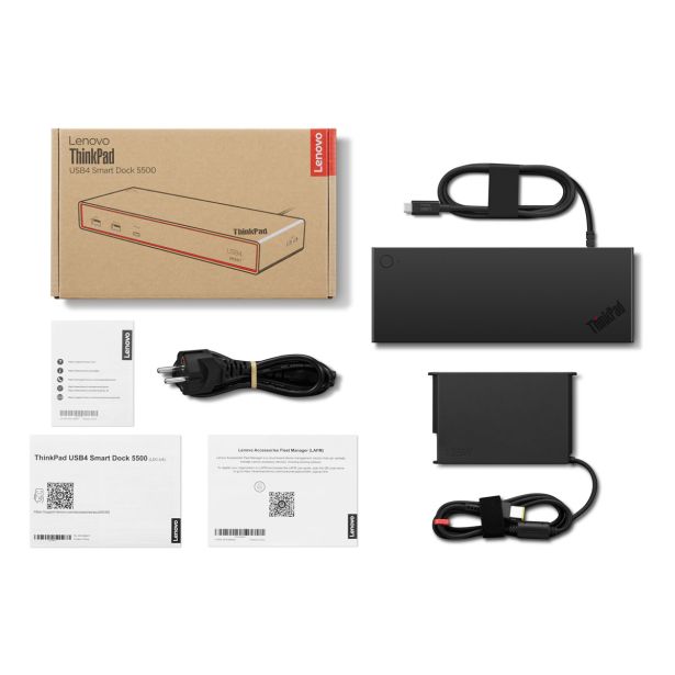 RAČUNALNIŠKI DODATEK LENOVO THINKPAD USB4 SMART DOCK 5500 W/ 135W ADAPTER