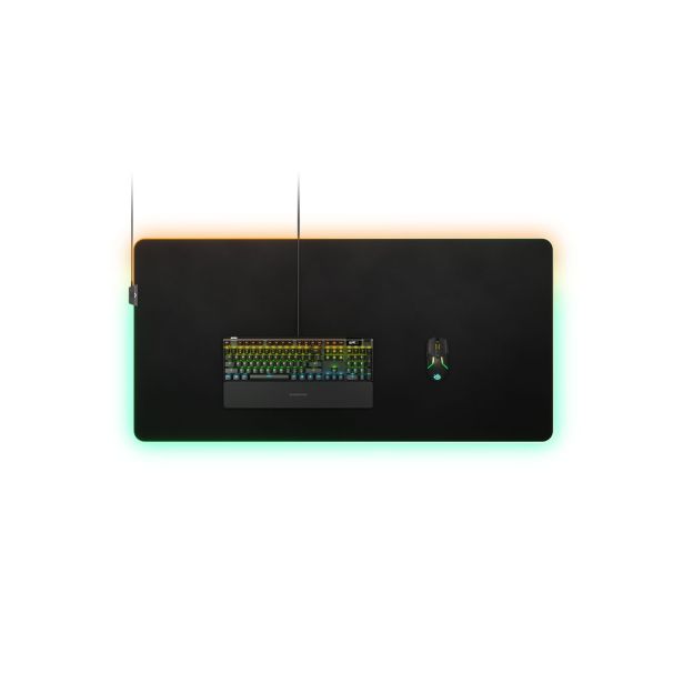PODLOGA ZA MIŠKO STEELSERIES QCK PRISM CLOTH SVETLEČA PODLOGA 3XL