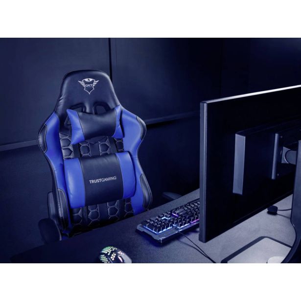GAMING STOL TRUST GXT 708B RESTO, MODRA