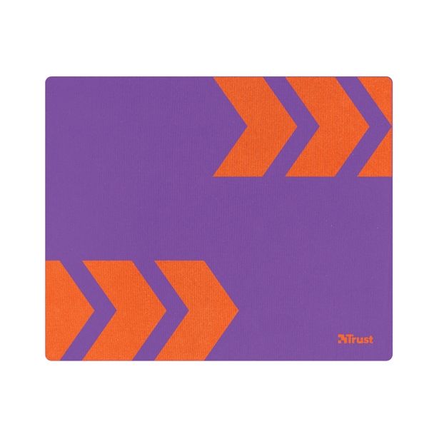 RAČUNALNIŠKI DODATEK TRUST PODLOGA ZA MIŠKO VIJOLIČNO/ORANŽNA