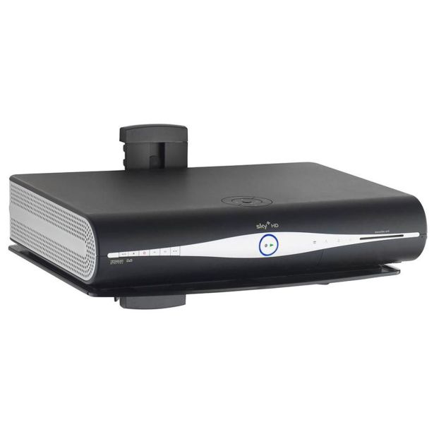 RAČUNALNIŠKI DODATEK VONHAUS LEBDEČA POLICA STEKLENA ČRNA