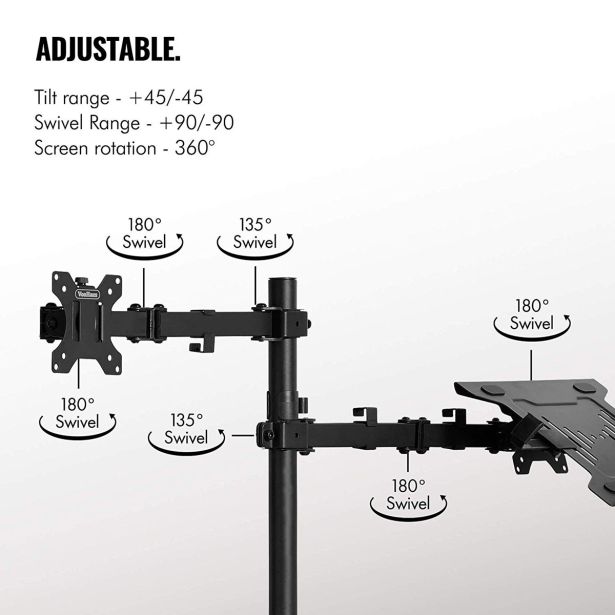 RAČUNALNIŠKI DODATEK VONHAUS NOSILEC ZA MONITOR IN PRENOSNIK