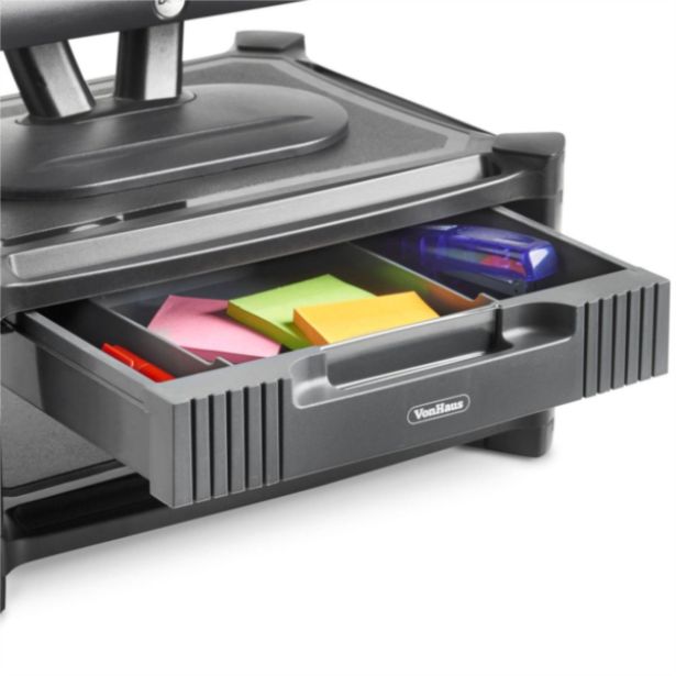 RAČUNALNIŠKI DODATEK VONHAUS PODSTAVEK ZA MONITOR S PREDALOM