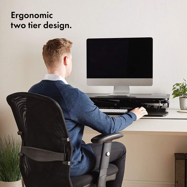 RAČUNALNIŠKI DODATEK VONHAUS SIT&STAND DELOVNA PLATFORMA