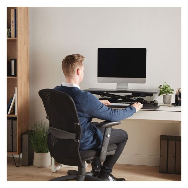 RAČUNALNIŠKI DODATEK VONHAUS SIT&STAND DELOVNA PLATFORMA ELEKTRIČNA