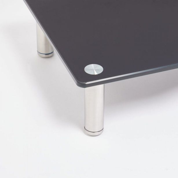 RAČUNALNIŠKI DODATEK VONHAUS STEKLEN PODSTAVEK ZA MONITOR XL ČRN