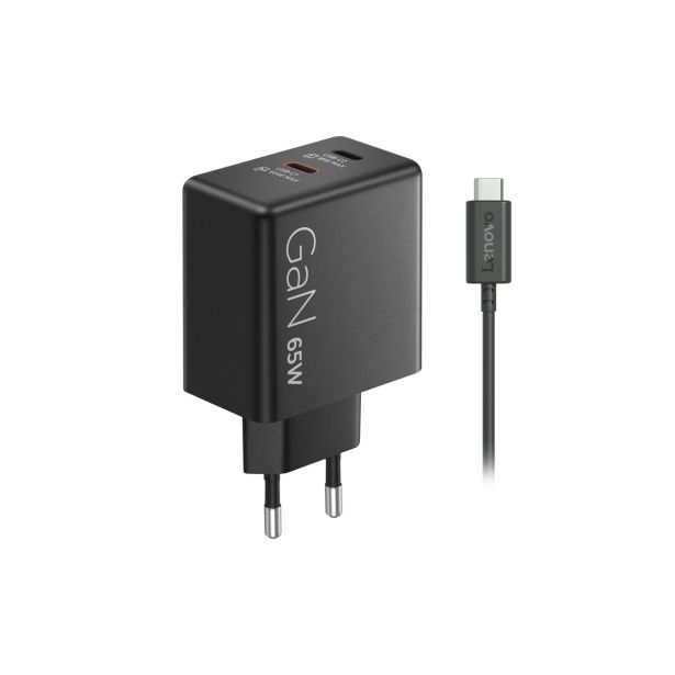 RAČUNALNIŠKI KABEL LENOVO DUAL USB-C 65W GAN PLONILEC ZA RAČUNALNIK