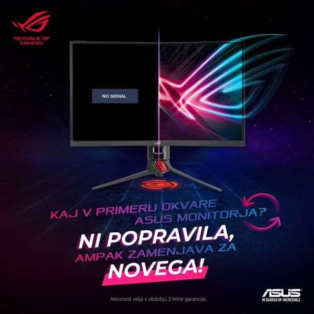 RAČUNALNIŠKI MONITOR ASUS VG27AQ