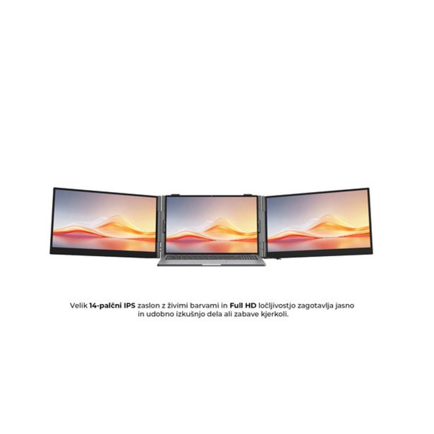 RAČUNALNIŠKI MONITOR BLACKVIEW DCM6 PRO DVOJNI ZASLON MONITOR ZA PRENOSNIK