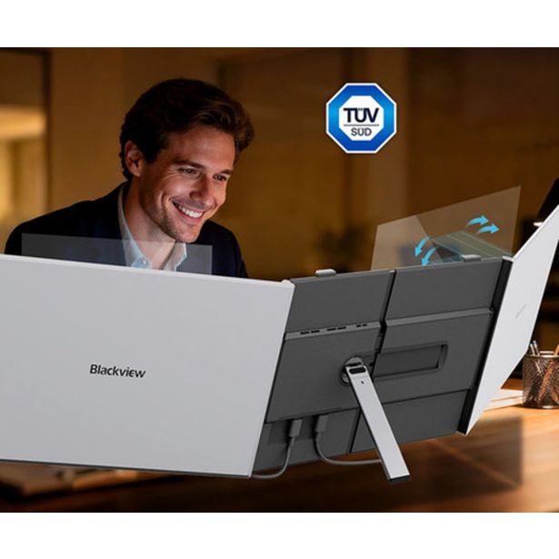 RAČUNALNIŠKI MONITOR BLACKVIEW DCM6 PRO DVOJNI ZASLON MONITOR ZA PRENOSNIK